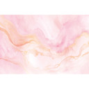 Fototapet rosa aprikos - Icke-vävd tapet 3,75 m x 2,50 m abstrakt mjuk
