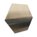 Esagono Quadro in Legno Rotko Sand - Orizzonte Minimalista - Sir Edward x Grigory Gladarev