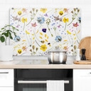 Crédence UN Designs - Fleurs séchées