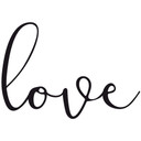 Wallsticker - Handwritten love