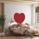 Hjerte wallsticker