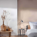 A.S. Creation almindelig beige tapet non-woven tapet greige med tekstilstruktur