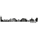 Wandtattoo Saarland Skyline