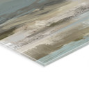 Acrylglasbild Sanfte Küstenlandschaft grau - Cheney