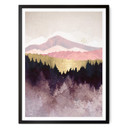 Plakat SpaceFrog Designs - Fioletowy las