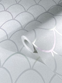 SCHÖNER-WOHNEN non-woven tapet, grafisk tapet hvid