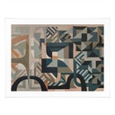 Poster Silent Planes - Geometrische Vormen - Sir Edward x Grigory Gladarev