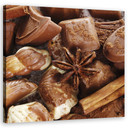 Canvasbillede, chokolade med anis