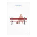 Obraz tkaniny inspirowany filmem "Forrest Gump" - Gomes