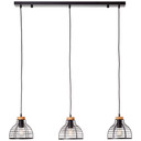 Pendelleuchte Annelie, braun, 120 x 100 cm, Holz Pendellampe