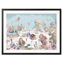 Plakat dla dzieci Magiczne podwodne królestwo syren - Oliver Robins