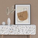 Okleiny meblowe, folia dekoracyjna - do wycierania - Terrazzo