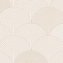 Fototapeta geometryczna abstrakcyjne półkola w delikatnym beżu - Bloomery Decor