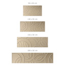 Samoprzylepny panel ścienny do kuchni Abstract rings beige - Grande
