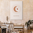 Obraz na płótnie Eid Mubarak półksiężyc