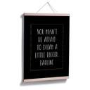 Plakat Nie możesz się bać