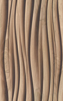 Papel pintado no tejido marrón efecto madera 3D textura madera moderna 