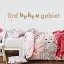 Wandtattoo Erdbebengebiet
