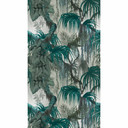 Fototapet djungel i gröna nyanser - Non-woven tapet med tropiska motiv - Exotisk design