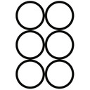 Wallsticker - Cirkel Mønster