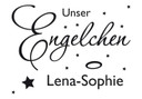Wandtattoo + Name Engelchen