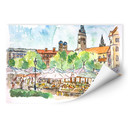 Wallprint Bleichner - München - Viktualienmarkt