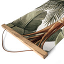 Affiche textile Forêt Tropicale de Palmiers - Pictufy Studio - Panorama