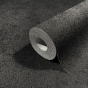Papier peint intissé dans un style moderne crépi noir structure
