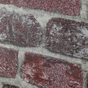 Anaglypta® Brick Baker Street papier peint intissé aspect brique vintage rouge, gris