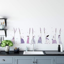 Leffler Wallsticker - Lavendelkvinder 1