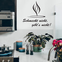 Wandtattoo Schmeckt nicht gibt's nicht! 6