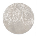 Poster Elegante wilgentakken in beige - Ms Tiff - Rond