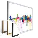 Plakat Bleichner - Akwarela Skyline miasta New York