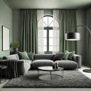 Pintura interior verde semimate I Unique Eucalyptus | Crear armonía en la habitación | LA COCINA DE 