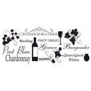 Wallsticker Hvid Vin