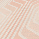 Retro-Tapete Creme Beige - Vintage Vliestapete abstrakt - Mustertapete Strukturtapete
