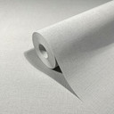 Ensfarvet tapet, non-woven vægbeklædning Novamur Jackie grå
