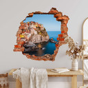 3D Wallsticker Colombo - Cinque Terre
