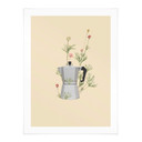 Plakat Frida Floral Studio - Mocha Floral