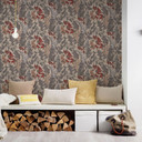 Architects Paper Floral Impression - Papier peint intissé fleuris, beige