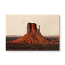 Plakat drewniany formacja skalna w Monument Valley - Hugonnard