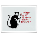 Plakat Banksy - Out Of Bed