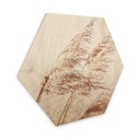 Hexagon Hout Windy Grass