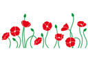 Obraz z okna Poppy Field