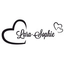 Wallsticker Hjerter + Navn