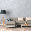 Architects Paper Floral Impression - Papier peint intissé de forêt, gris