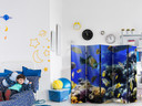 Paravent, Raumteiler freistehend, Trennwand - Underwater adventure II, 5-teilig - einseitig bedruckt