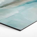 Hexagone Tableau Velvet Horizon - Lac Abstrait - Sir Edward x Grigory Gladarev - Alu-Dibond