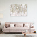 Canvasbillede, Scandi Boho Abstrakt i Beige
