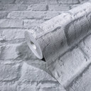Non-woven tapet med 3D steneffekt grå steneffekt 